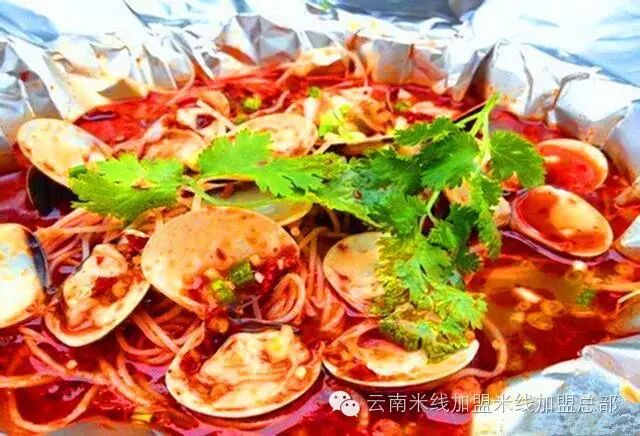 花甲粉_花甲粉丝广告图片_花甲海鲜汤
